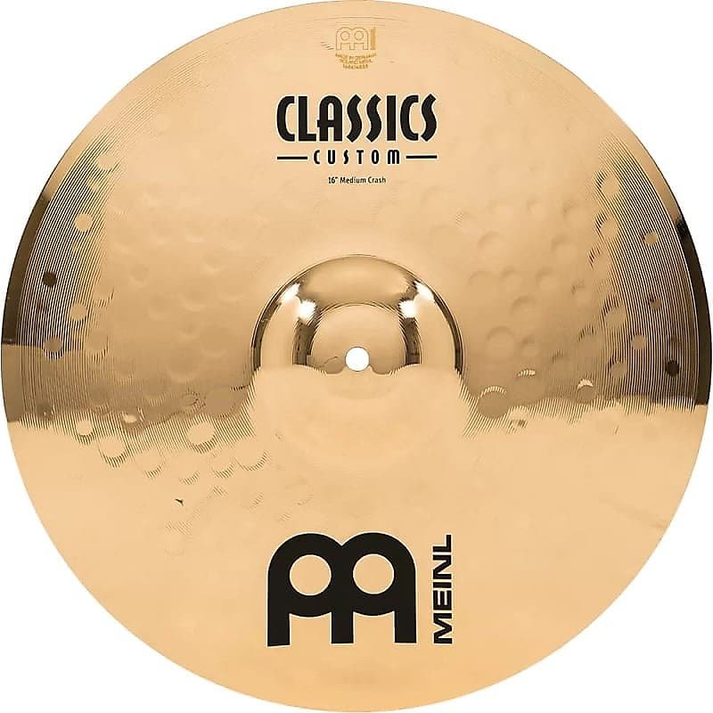 Platillo crash mediano de 16" Meinl Classics Custom Brilliant CC16MC-B